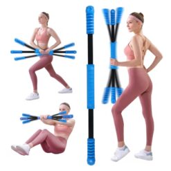 Elastic Fitness Bar for Core and Upper Body Training
